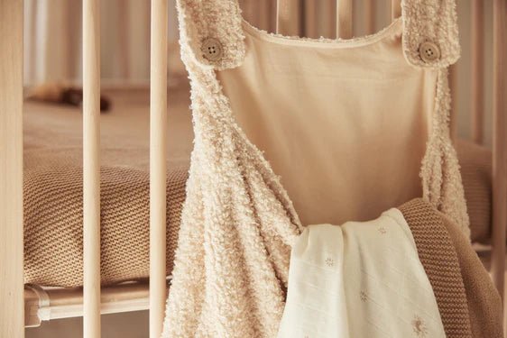 Sac de Rangement Bouclé - Naturel - Lina et Compagnie
