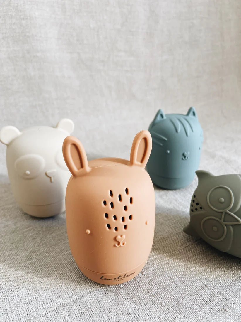Set de 4 Jouets de Bain - Naturel - Lina et Compagnie