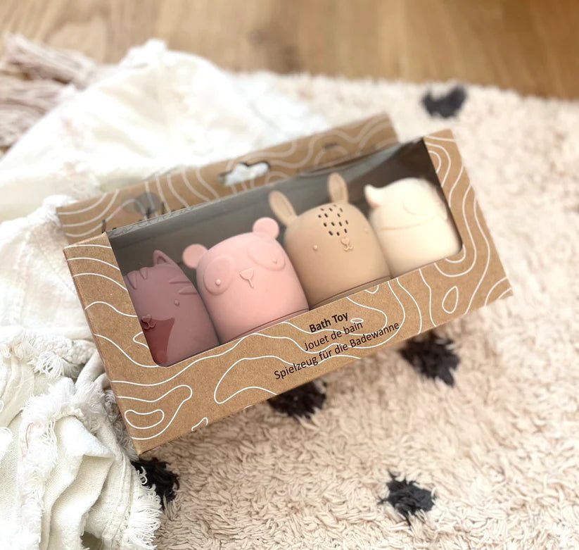 Set de 4 Jouets de Bain - Nude - Lina et Compagnie