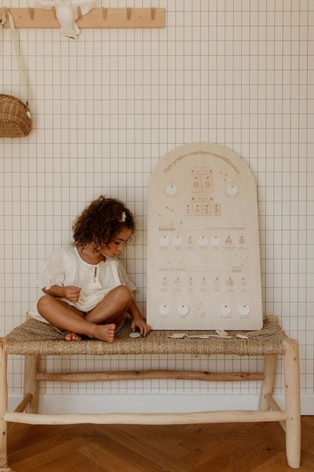 Tableau "Mes petites routines" - Lina et Compagnie
