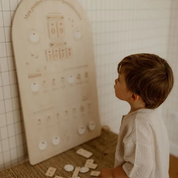 Tableau "Mes petites routines" - Lina et Compagnie
