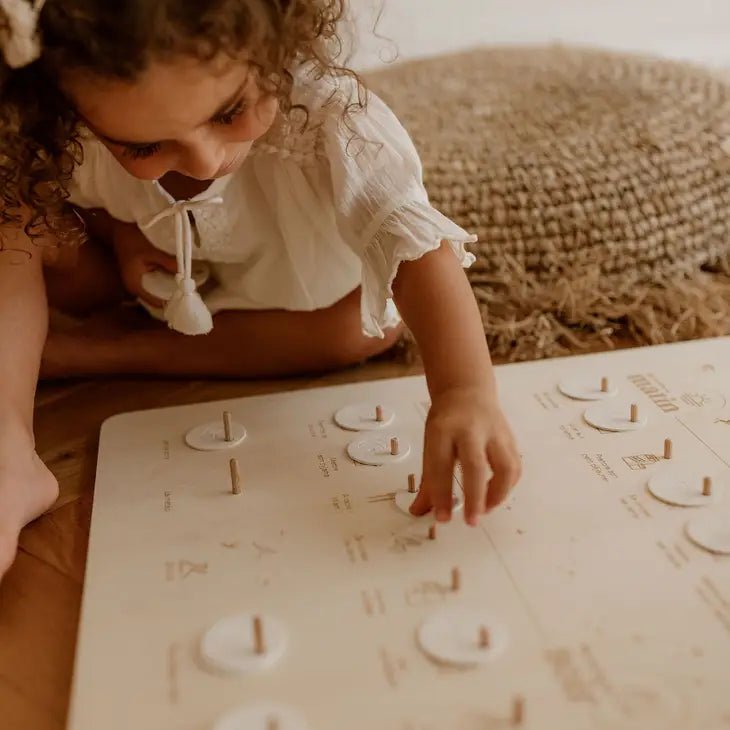 Tableau "Mes petites routines" - Lina et Compagnie
