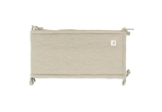 Tour de lit / Tour de parc 180x30cm Soft Waves - Olive green - Lina et Compagnie
